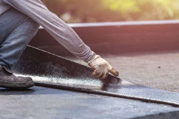 Professional Waterproofing technician working in Greens Fork, IN